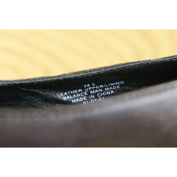 Dansko Pumps 8 Brown Suede Leather Tuttie Heels 3" Slip On Shoes - Picture 7 of 8